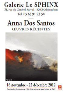 Anna Dos Santos à la Galerie le SPHINX